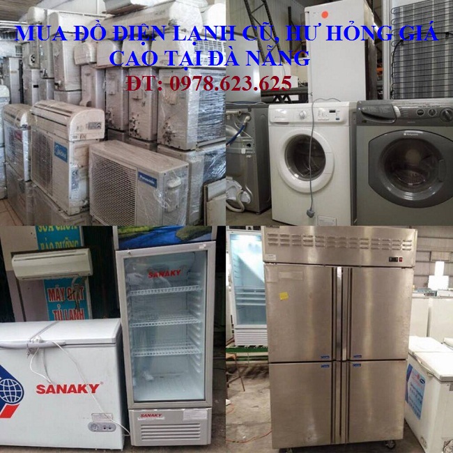 Thu mua tủ lạnh cũ tại Hội An